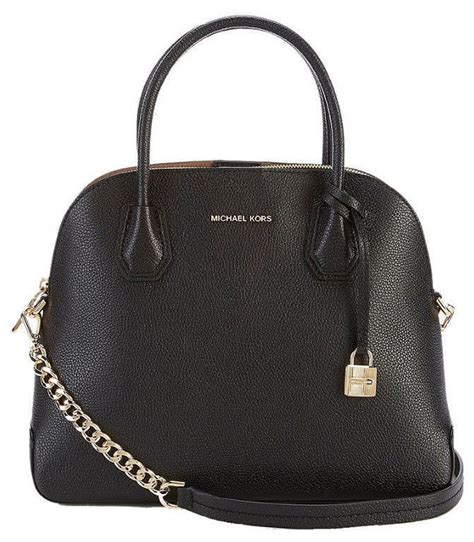 Michael Kors Studio Mercer large Dome Satchel Bag in dark 